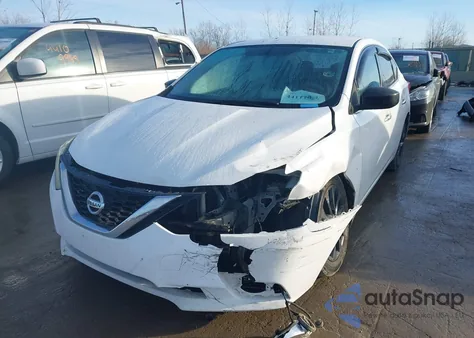 2018 Nissan Sentra S из США, поврежденный, VIN 3N1AB7AP2JY325939